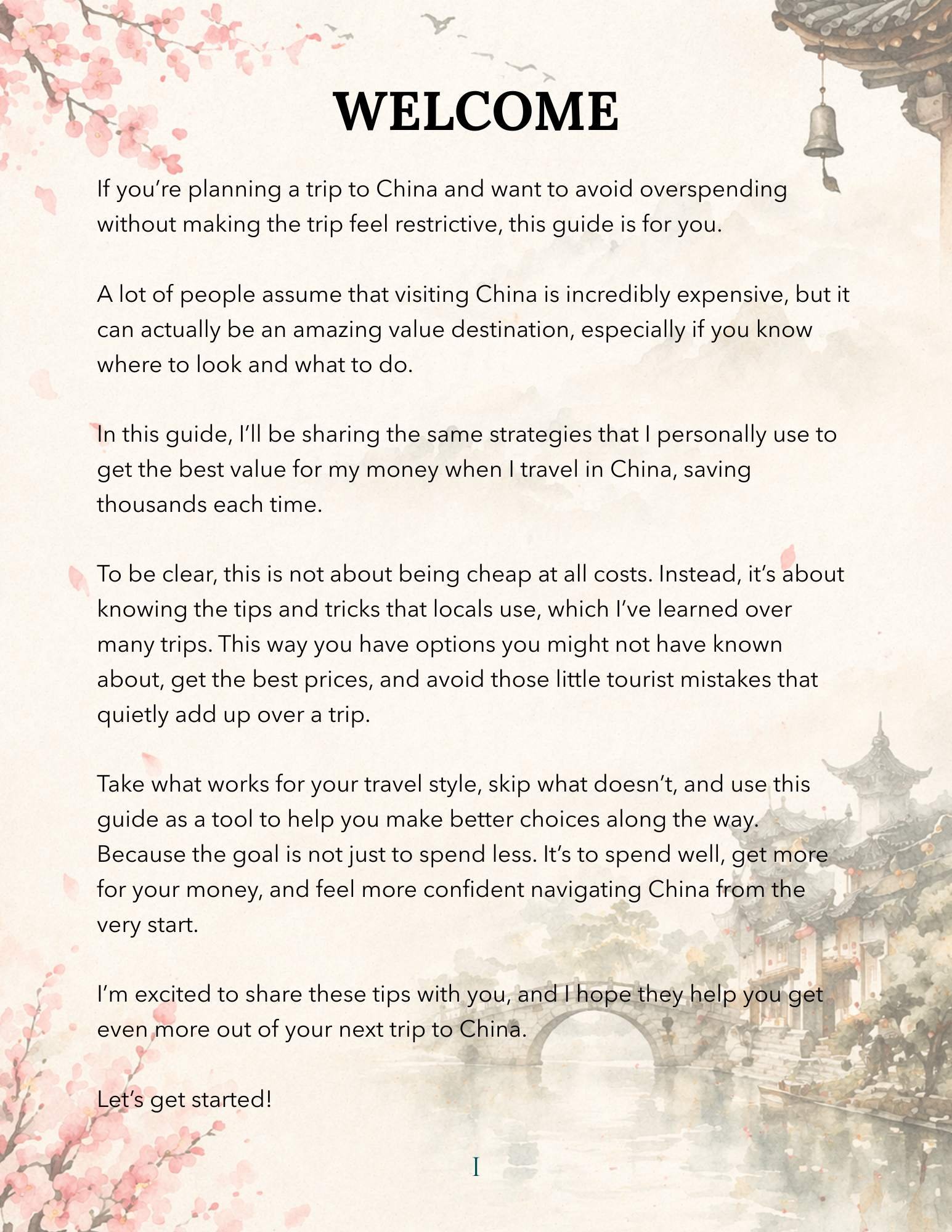Smart Tourists Guide To Saving Welcome