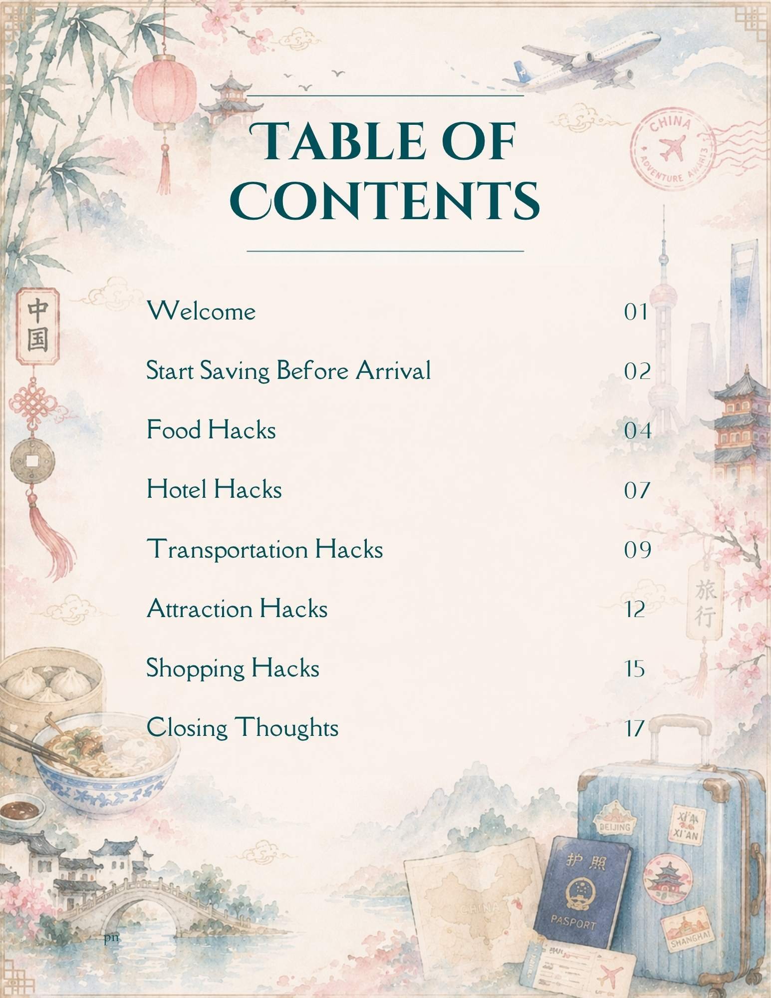 Smart Tourists Guide To Saving TOC